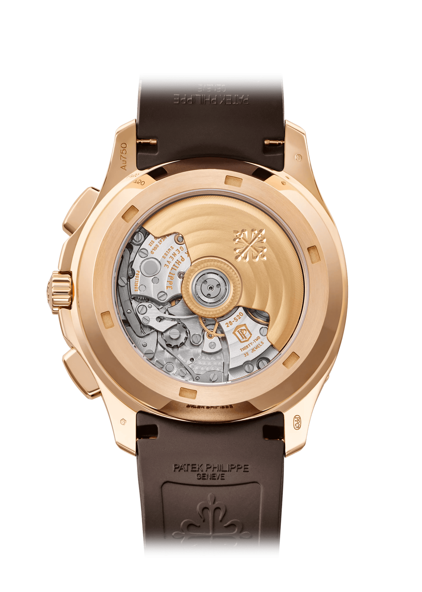 PATEK PHILIPPE AQUANAT CRONÓGRAFO FLYBACK ROSE