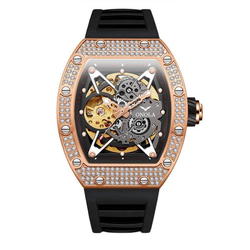 RELÓGIO ANVIL ICE GOLD AUTOMATIC