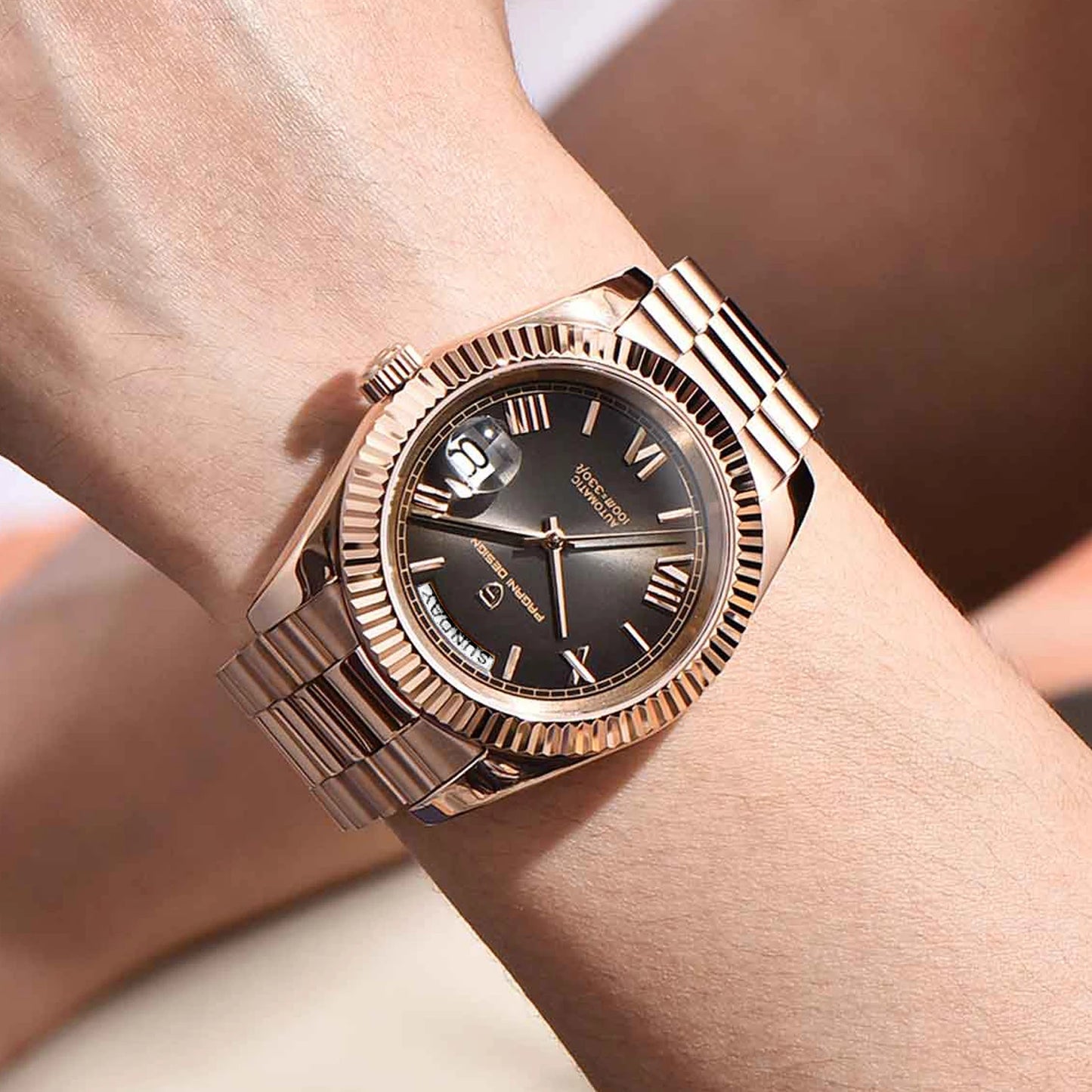 PAGANI DESIGN DATEJUST GOLDEN