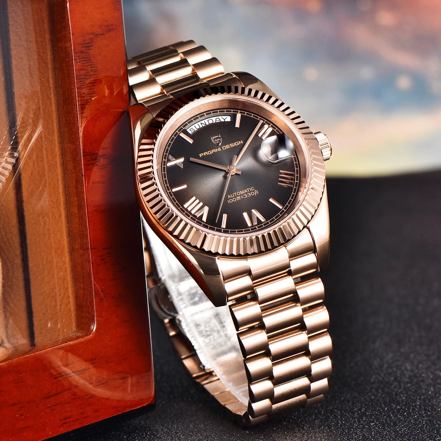 PAGANI DESIGN DATEJUST GOLDEN